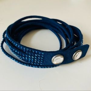 Swarovski brand crystal wrap bracelet